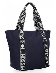 Dámská kabelka shopper bag Herisson tmavě modrá 1502H431