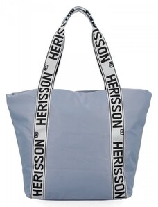 Dámská kabelka shopper bag Herisson světle modrá 1502H431