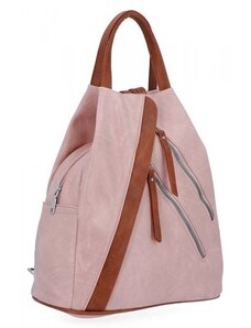 Dámská kabelka batůžek Herisson pudrová růžová 1502H301