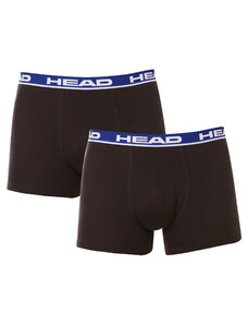 2PACK pánské boxerky HEAD černé (701202741 008)