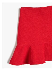 Koton 3skg70039aw Girl Child Skirt Red