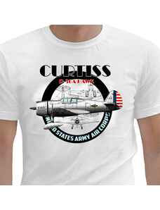 STRIKER Tričko Curtiss P-36 Hawk