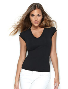 Triko dámské bezešvé T-shirt Dallas Intimidea Barva: Černá, Velikost: LXL