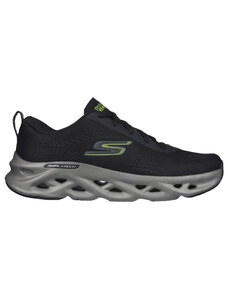 Pánské boty GO RUN Swirl Tech M 220303-BKLM - Skechers