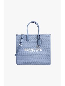 Michael Kors MIRELLA tote bag large dámská kabelka džínová monogram