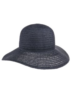 Dámský černý slaměný letní klobouk - Floppy Mayser Janell