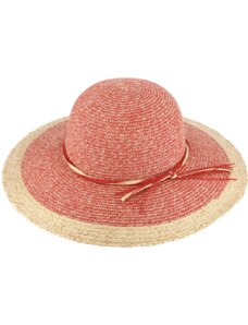 Letní dámský slaměný klobouk Fiebig s širokou krempou - Brim Hat Base Point