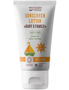 Wooden Spoon Sunscrenn Lotion "Baby & Family" SPF 30 150ml