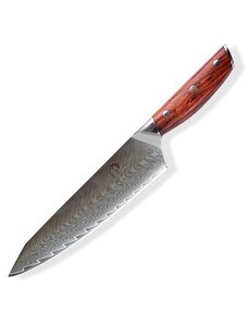 Dellinger Nůž Gyuto / Chef Kiritsuke 8,5" (215mm) Rose-Wood Damascus