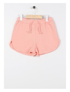Koton Elastic Waist Normal Pink Girls' Shorts 3skg40058ak