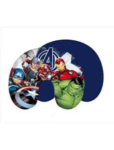 JERRY FABRICS Cestovní polštářek Avengers Heroes Polyester, 28x33 cm