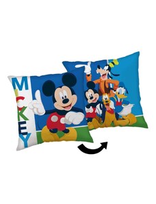 JERRY FABRICS Mikroplyšový polštářek Mickey and Friends Polyester, 35/35 cm