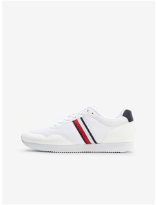 Bílé pánské tenisky Tommy Hilfiger Core Lo Runner - Pánské