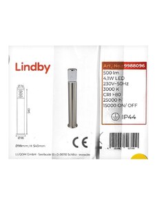 Lindby Lindby - LED Venkovní lampa BELEN LED/4,1W/230V IP44 LW0266