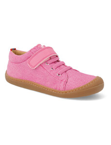 Barefoot plátěnky KOEL - Bonny Medium Vegan Fuchsia růžové