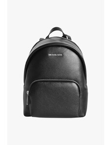 Michael Kors ERIN MD backpack pebbled leather černý/stříbrný dámský batoh