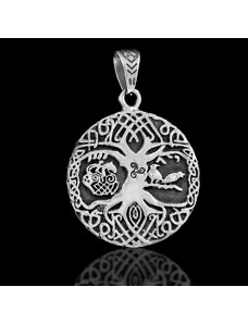 Přívěsek Keltský strom života - Chirurgická ocel
