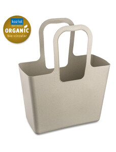 TASCHE XL plážová taška, zásobník, stojan na časopisy a noviny a na hračky Písková Organic KOZIOL