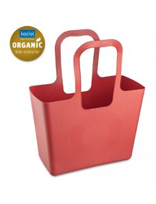 TASCHE XL plážová taška, zásobník, stojan na časopisy a noviny a na hračky Růžová Organic KOZIOL