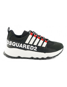 TENISKY DSQUARED2 RUN SNEAKERS MAXI LOGO PRINT