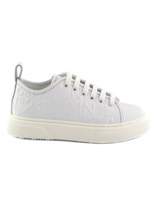 N°21 TENISKY NO21 LOGO EMBOSSED LO-TOP SNEAKERS