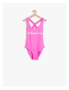Koton Swimsuit - Pink - Plain