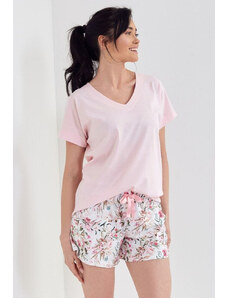 Cana Krátké dámské pyžamo Aromatica růžové