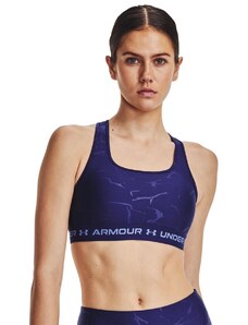 Dámská kompresní podprsenka Under Armour Crossback Mid Emboss