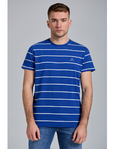 TRIČKO GANT BRETON STRIPE SS T-SHIRT modrá S