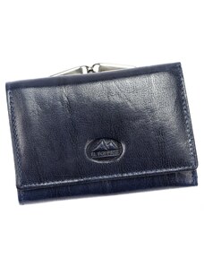 Dámská kožená peněženka EL FORREST 870-38 RFID modrá