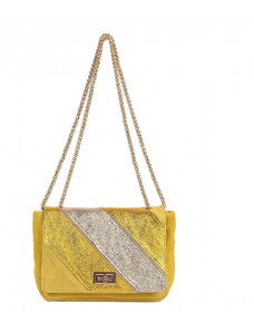 Luxusní italská kabelka z pravé kůže VERA "Lecha" 16x21cm