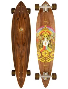 LONGBOARD ARBOR Solstice B4BC Fish - hnědá -