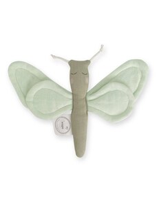Motýl šustící hračka SAGA Copenhagen Aloe Vera