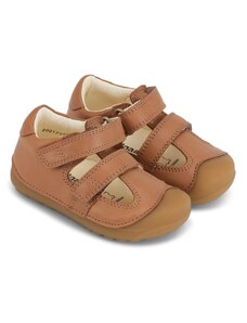 Barefootová kožené sandálky Bundgaard - Petit Summer - Cognac