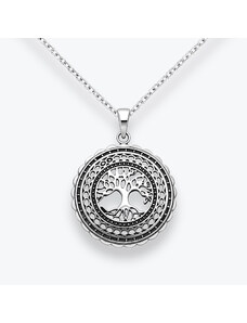 Estemia Stříbrný náhrdelník Strom života - Ag925