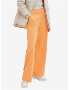 Oranžové dámské široké kalhoty Tom Tailor - Dámské