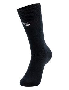Walkee ponožky z merino vlny - Černé Barva: Černá, Velikost: 39-42