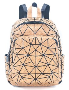 Cork Korkový batoh Compact Geometry