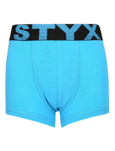 Dětské boxerky Styx sportovní guma světle modré (GJ1169) 6-8