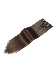 GIRLSHOW Clip in vlasy - sada - 57 cm, 7 - dílná, odstín