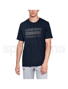 Under Armour Team Issue Wordmark SS M 1329582-408 - navy