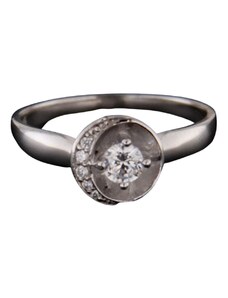 AMIATEX Stříbrný prsten 58331