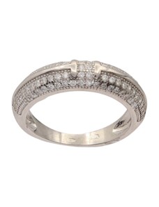 AMIATEX Stříbrný prsten 86087