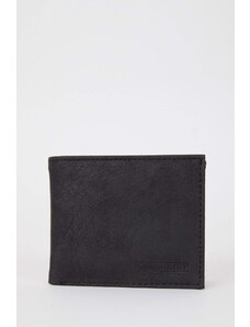 DEFACTO Faux Leather Horizontal Wallet