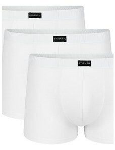 Atlantic Pánské boxerky 007 white 3 pack