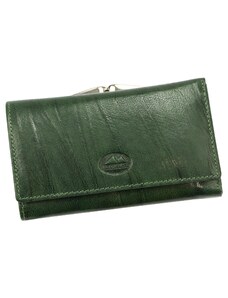 Dámská kožená peněženka EL FORREST 906-18 RFID zelená