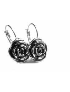 Steel Jewelry Náušnice růže z chirurgické oceli NS090405