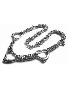Steel Jewelry Náhrdelník srdce z chirurgické oceli NH160208