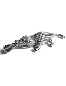 Steel Jewelry Přívěsek krokodýl z chirurgické oceli PR140939