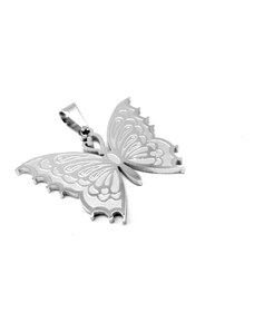 Steel Jewelry Přívěsek motýl z chirurgické oceli PR120129
